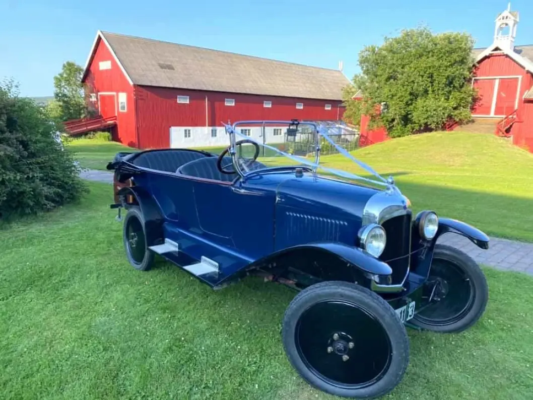 <span class="font-weight-bold" data-lab-font_weight_desktop="font-weight-bold">PYNTET OG KLAR:</span> En Citroën fra 1922 kan skape mer oppmerksomhet enn hundre nye, grå biler fra 2022. <span class="font-weight-bold" data-lab-font_weight_desktop="font-weight-bold">PYNTET OG KLAR:</span> En Citroën fra 1922 kan skape mer oppmerksomhet enn hundre nye, grå biler fra 2022.
