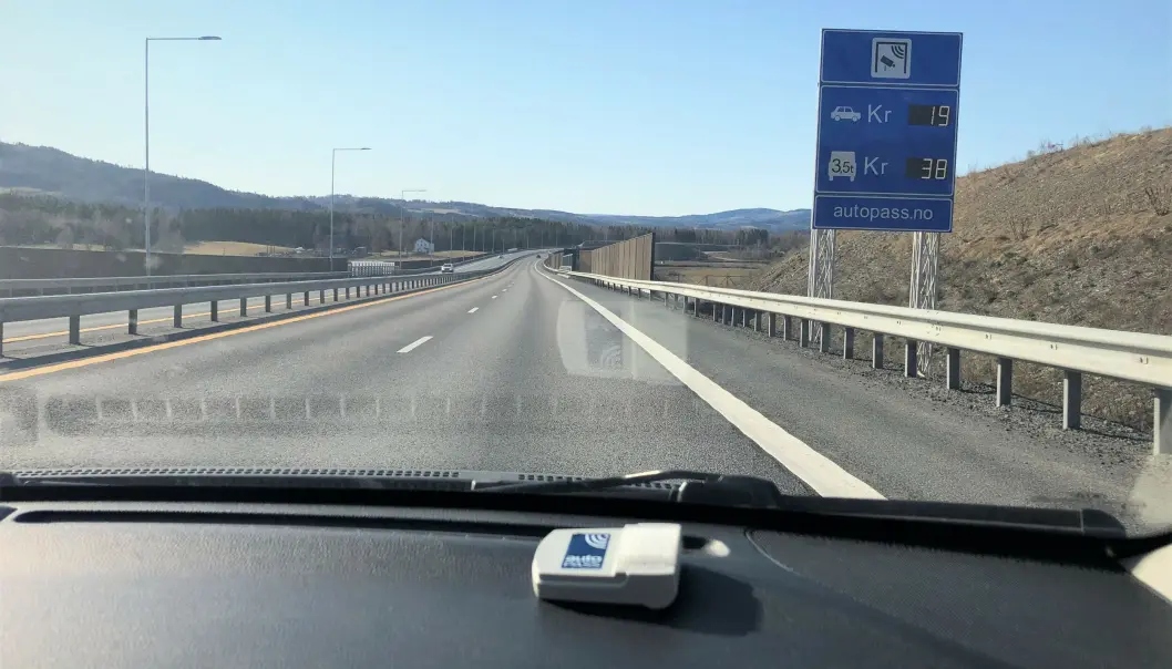 DYRT UTEN BRIKKE: Motorveien mellom Elverum og Oslo. DYRT UTEN BRIKKE: Motorveien mellom Elverum og Oslo.