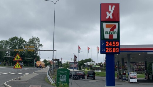 Prisen på diesel opp 40 prosent på ett år