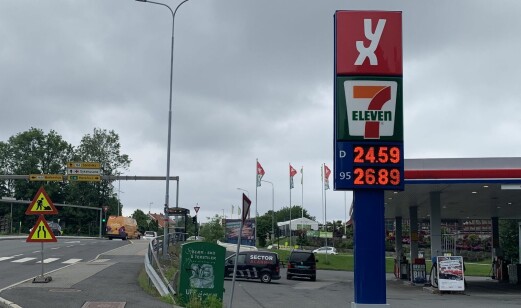 Prisen på diesel opp 40 prosent på ett år