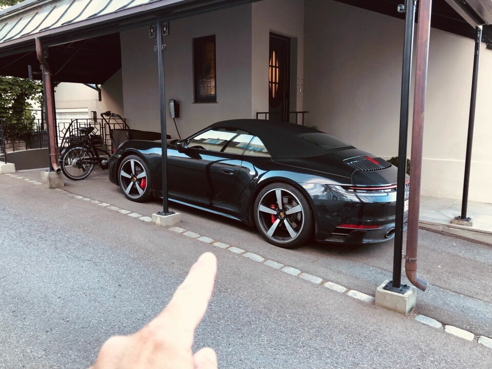 PÅRSJONERT: Frogner i Oslo har sannsynligvis verdens tettest frekvens av Porsche.