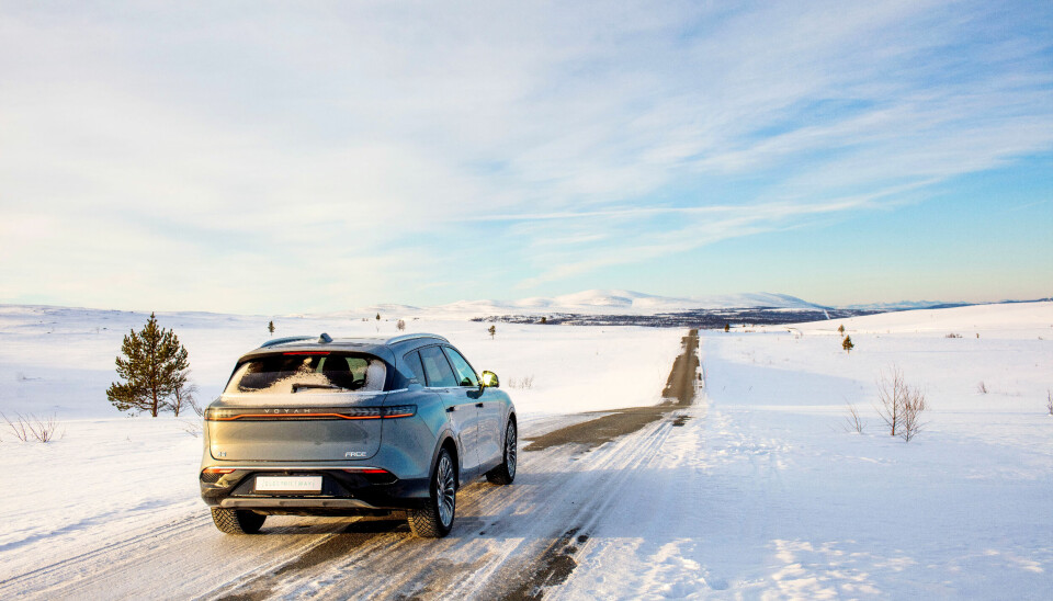 NORGESKLAR: Importøren lover at SUV-en Voyah Free skal rekke å komme til Norge innen vinteren.
