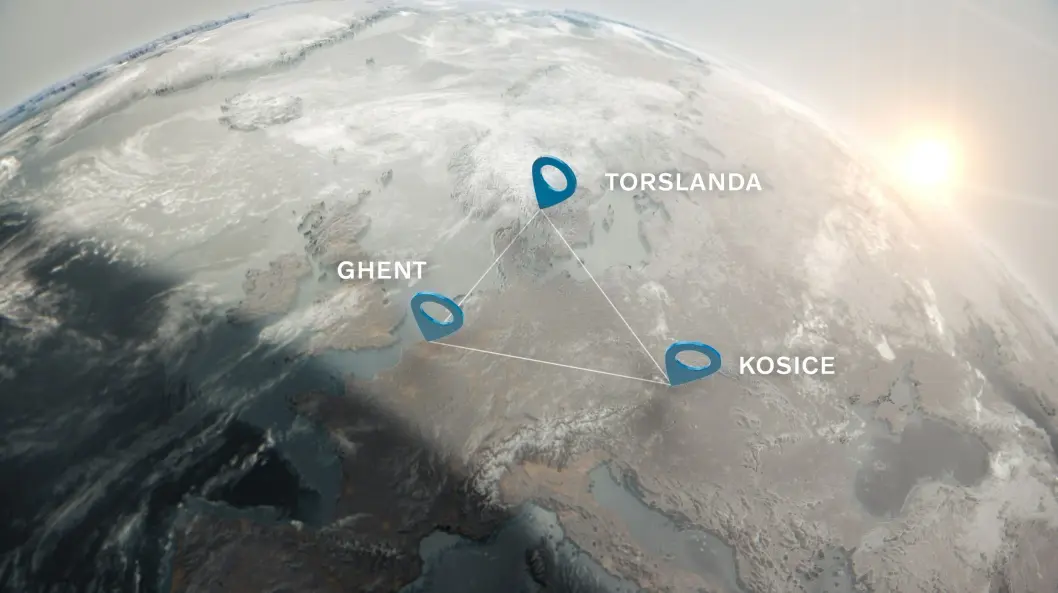 1-2-3 …: Volvo har vedtatt bygging av sin tredje fabrikk i Europa. 1-2-3 …: Volvo har vedtatt bygging av sin tredje fabrikk i Europa.