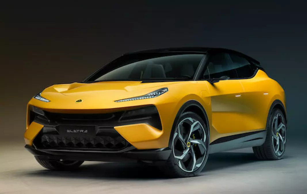 SUVeren: Eletre blir første elektriske Lotus – og til salgs i Norge.