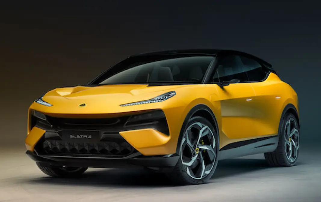SUVeren: Eletre blir første elektriske Lotus – og til salgs i Norge. SUVeren: Eletre blir første elektriske Lotus – og til salgs i Norge.