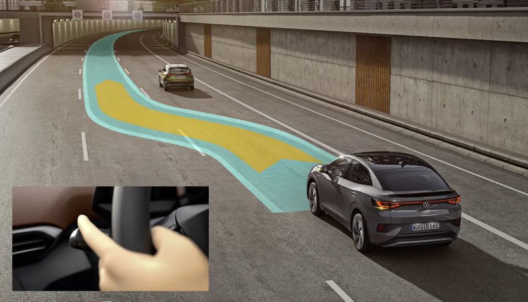 SISTE I «TRAVEL ASSIST»: Volkswagen tilbyr nå teknologi for automatisk «filskifte basert på svermdata». SISTE I «TRAVEL ASSIST»: Volkswagen tilbyr nå teknologi for automatisk «filskifte basert på svermdata».