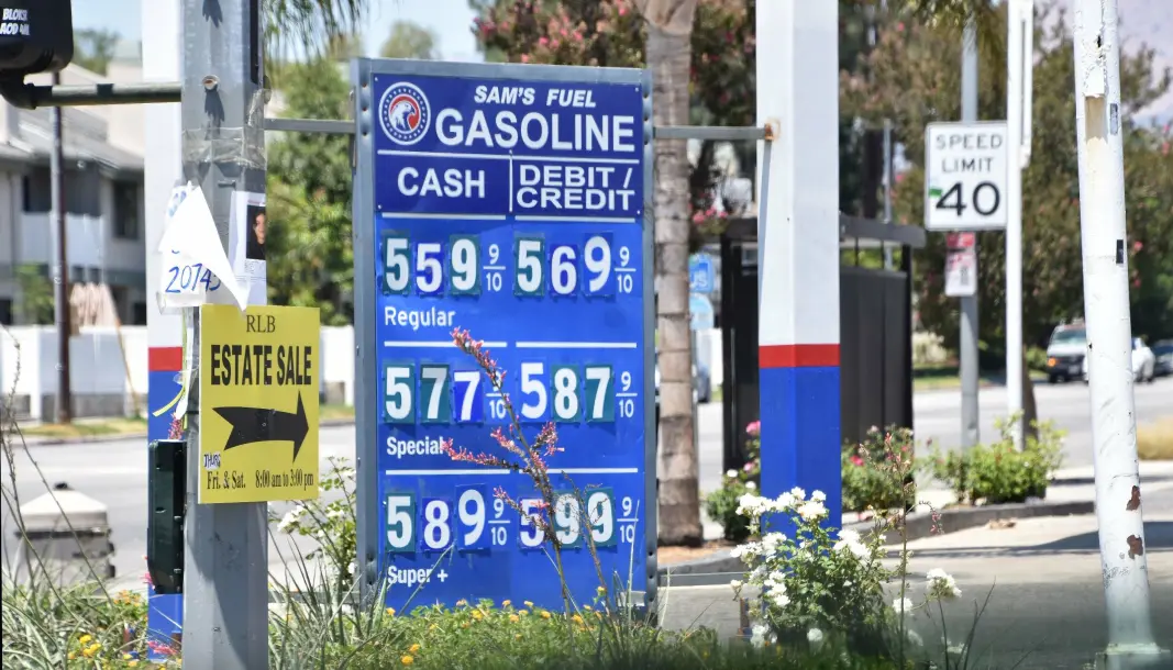 Bildet er fra Los Angeles i år – før den siste nedgangen. Bildet er fra Los Angeles i år – før den siste nedgangen.
