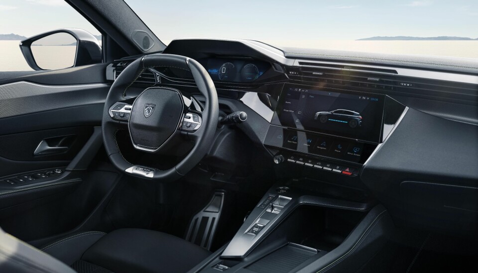 YPPERLIG: Både designet og kvaliteten på materialene i Peugeots i-Cockpit holder høyt nivå.