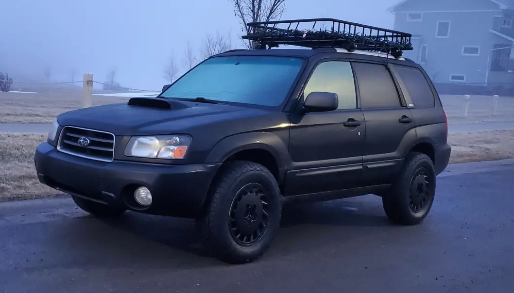 ELDRE BRUKTBIL: Subaru Forester 2004-modell. ELDRE BRUKTBIL: Subaru Forester 2004-modell.