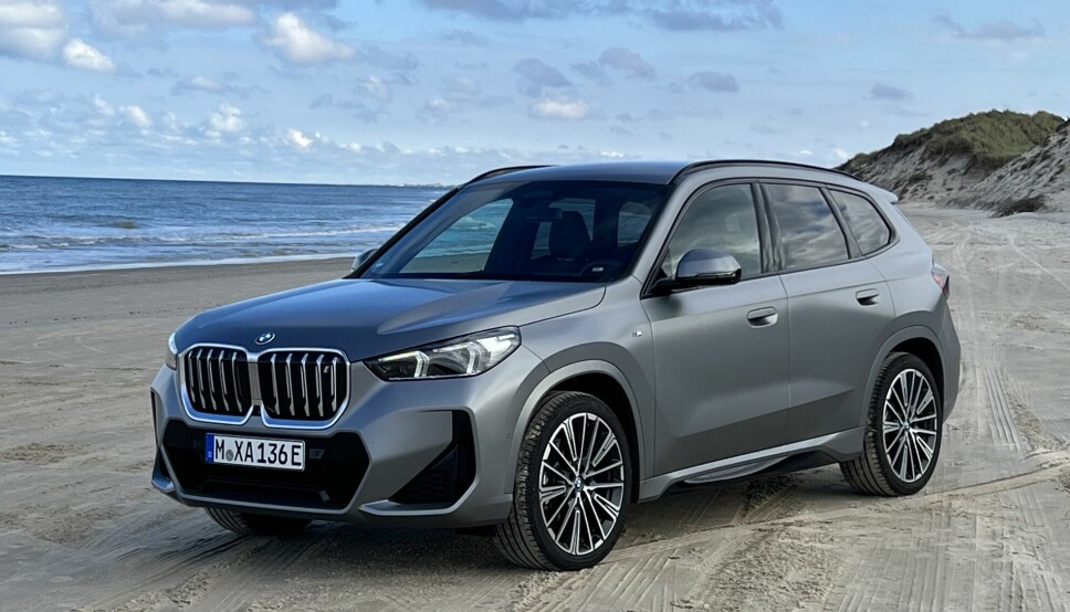 POPULÆR: BMW iX1 er allerede en suksess. Over 1000 kunder venter nå på denne.