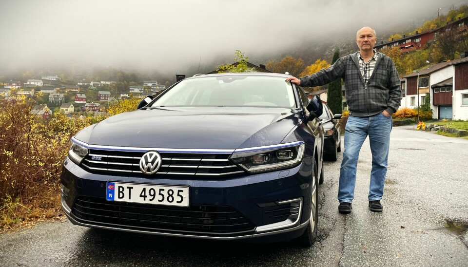 KONFLIKT I SEKS ÅR: Reidar Grønli kjøpte denne Volkswagen Passaten i 2016.