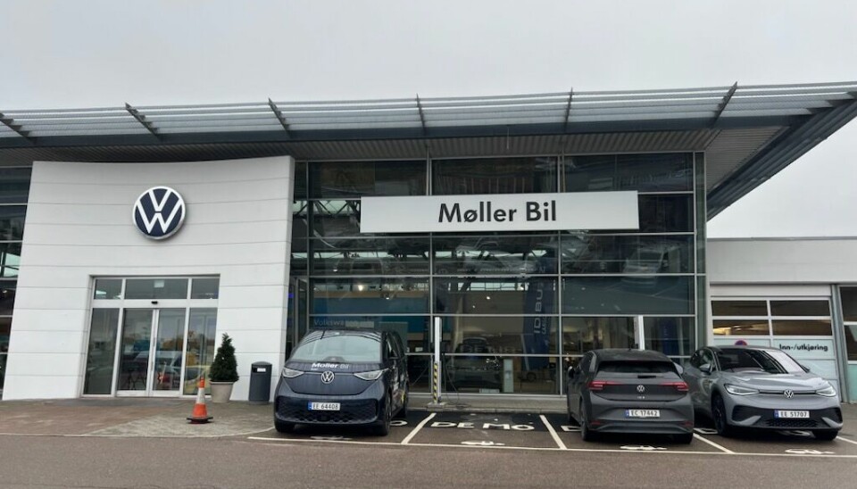 MERKEFORHANDLER: Møller Bil er landets største merkeforhandler. Her er deres avdeling på Ryen i Oslo.