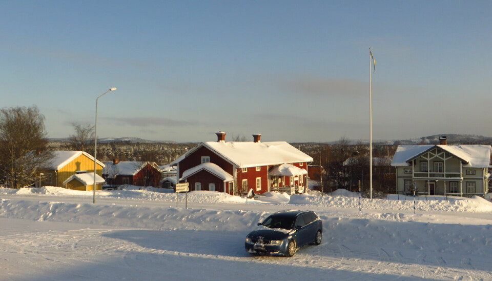 ET AV STEDENE: Rissna i Sverige er et av områdene der geofencing vil bli tatt i bruk i løpet av januar.