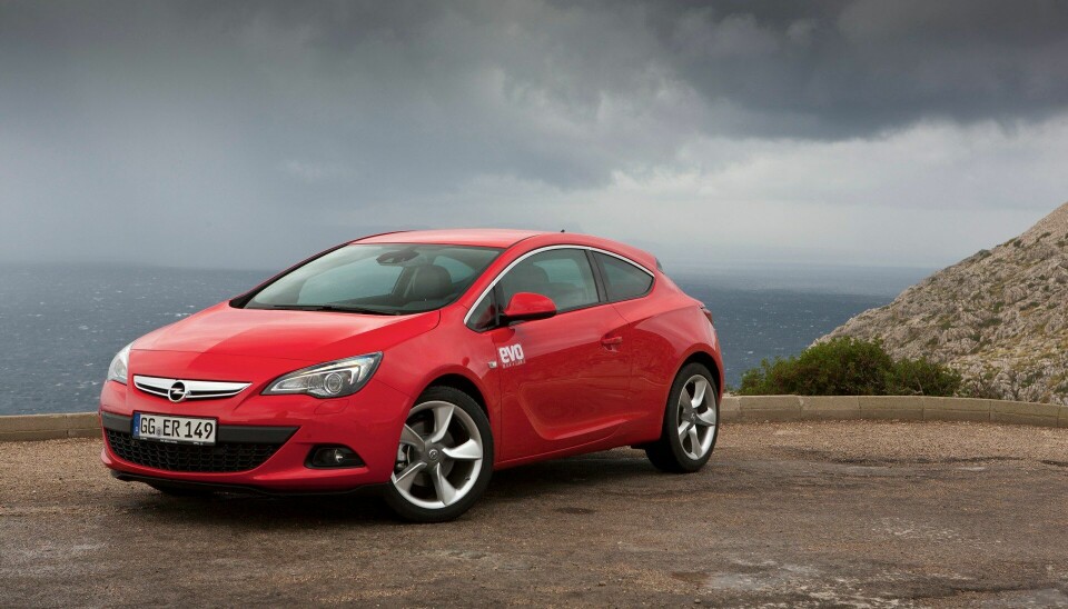 ILLUSTRASJONSBILDE: Opel Astra 2011-modell, fotografert som helt ny.