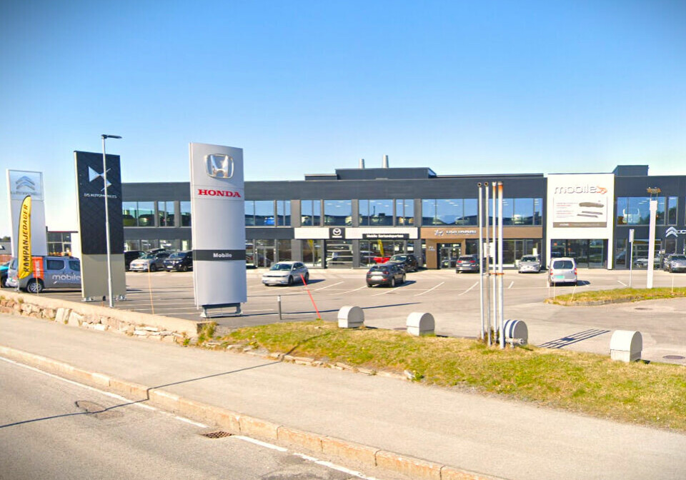 REPARERT: Citroënen ble reparert hos merkeverkstedet Mobile Sørlandsparken i Kristiansand.