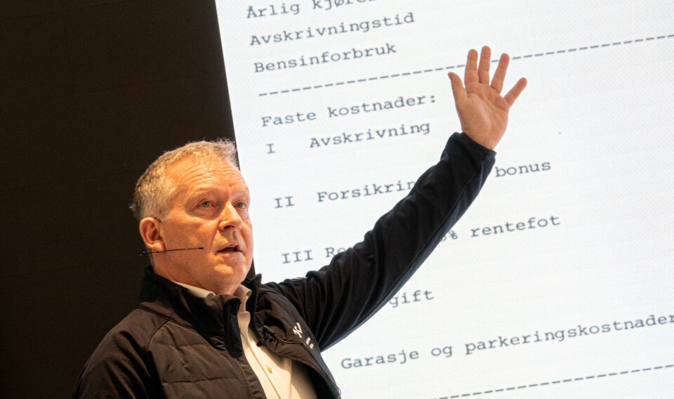 DYRERE: OFV-direktør Øyvind Solberg Thorsen konstaterer at bilkostnadene har fått et kraftig byks.