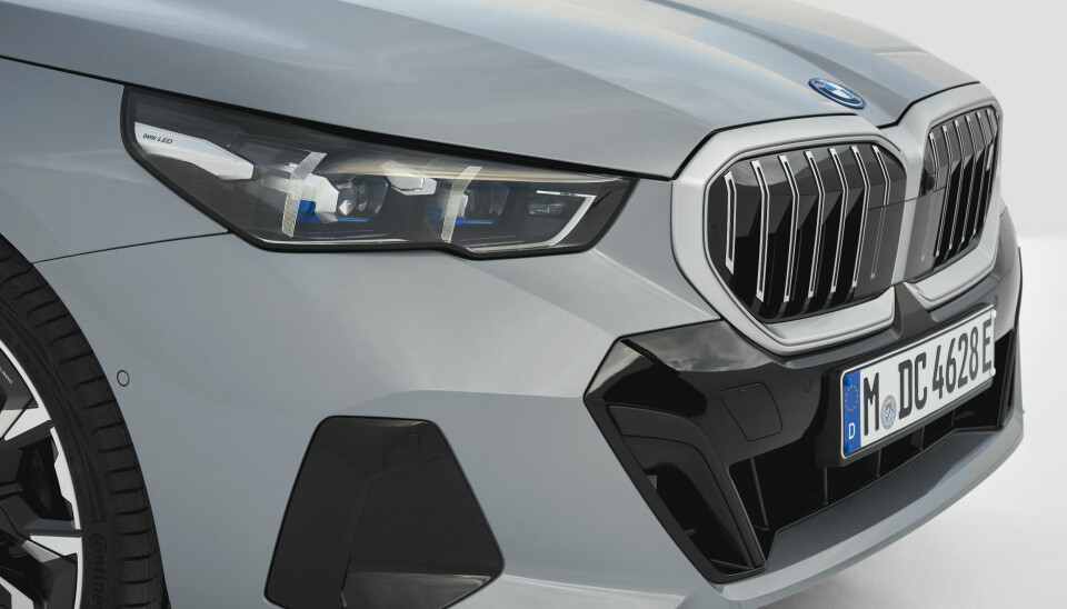 LYSMESTER: BMW er blant de best på lysteknologi. i5 får naturligvis også de gode laserlysene.