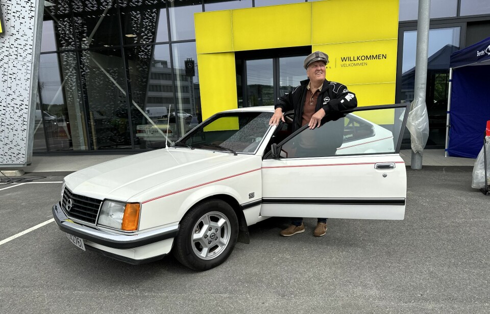 SPORTSORIENTERT: Jens Smedstad er en av Opel-entusiastene som først og fremst ser merket som et sportslig, litt rampete og særs stilfullt hobbybil-alternativ.