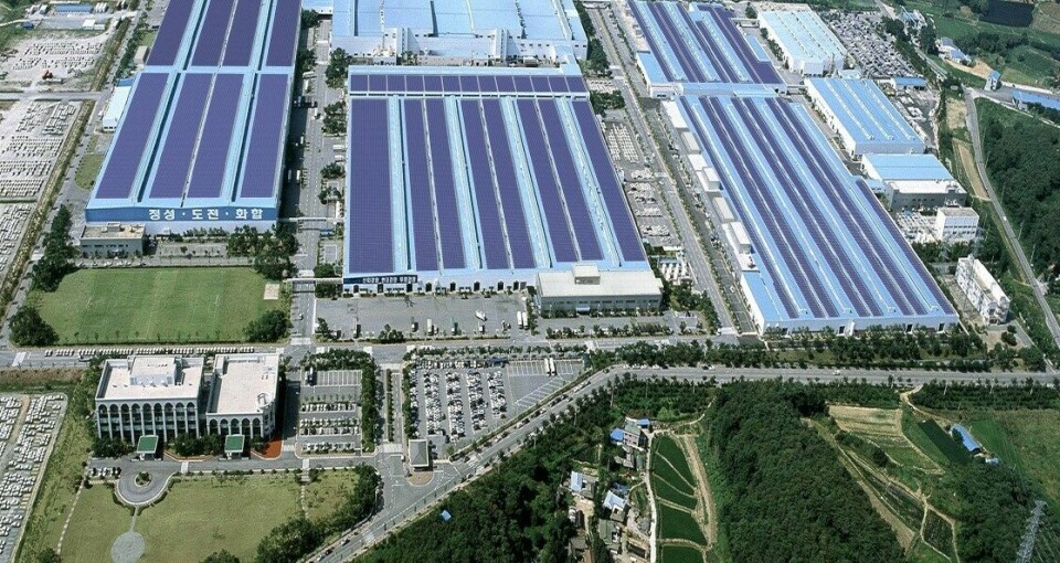 IKKE LENGER EN MANNSBASTION: Bildet viser en av Hyundais fabrikker i Sør-Korea.