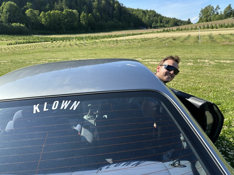 KLOVNESTREKER: Sebastian Knapperholen er et av stadig flere medlemmer i den uhøytidelige, tur-orienterte klubben «Klown».