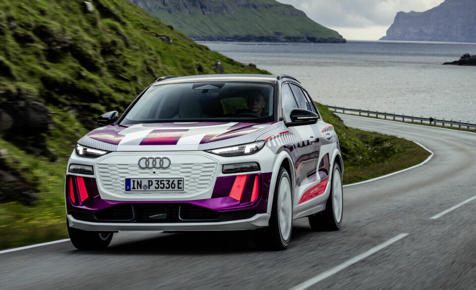 NY ELBIL: Q6 e-tron blir Audis fjerde helelektriske modell.
