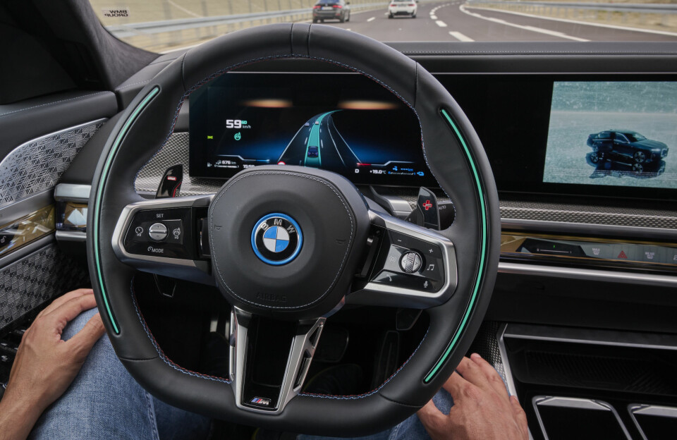 SLAPP AV: BMW kommer med selvkjøringsteknologi i sin 7-serie om få måneder.