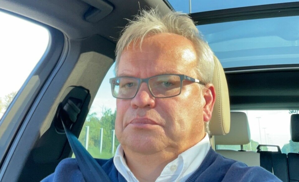 SVINDLET BILKUNDE: Morten Hasås.