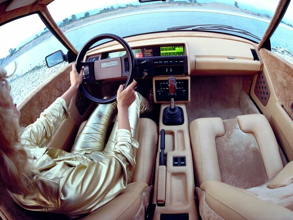 INNAFOR: Volvo Tundra er utstyrt med mektig instrumentering som matcher dagens digitale dashbord.