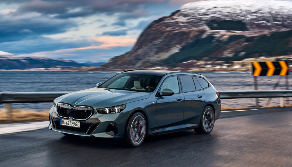 TOURING: BMWs elektriske modellinje begynner å bli omfangsrik når de nå fyller på med den første stasjonsvogna, BMW i5 Touring.