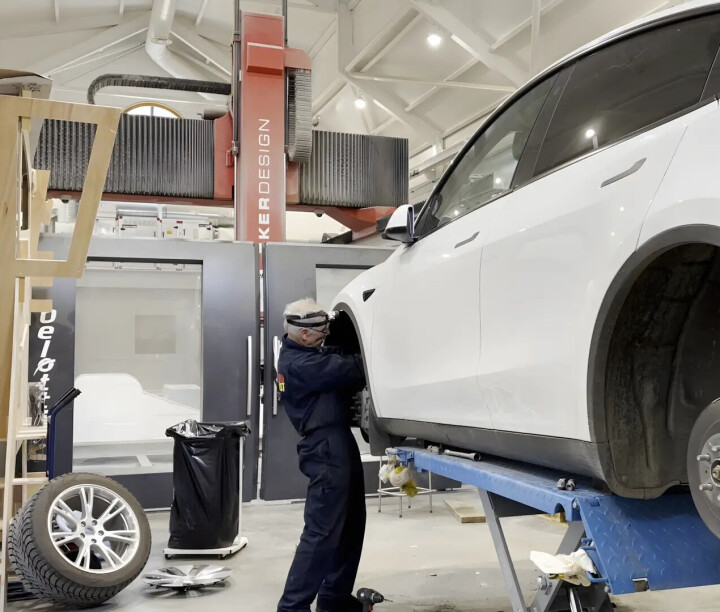 Model Y Rust Funderud fant rust på Tesla Model Y: – Investerte en million i beskyttelse