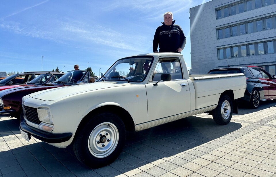 OPPSTANDELSEN: Steinar Bruland i Ski står opp for annerledes type Peugeot.