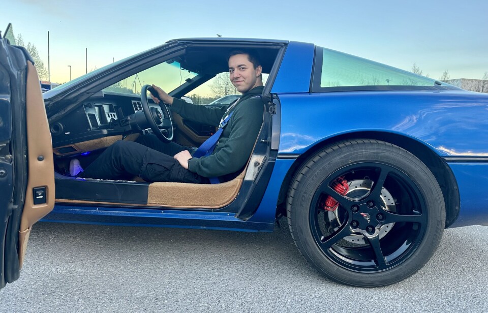 FORANDRINGEN: En liten testtur ga Markus Jørgensen nytt syn på Chevrolet Corvette.
