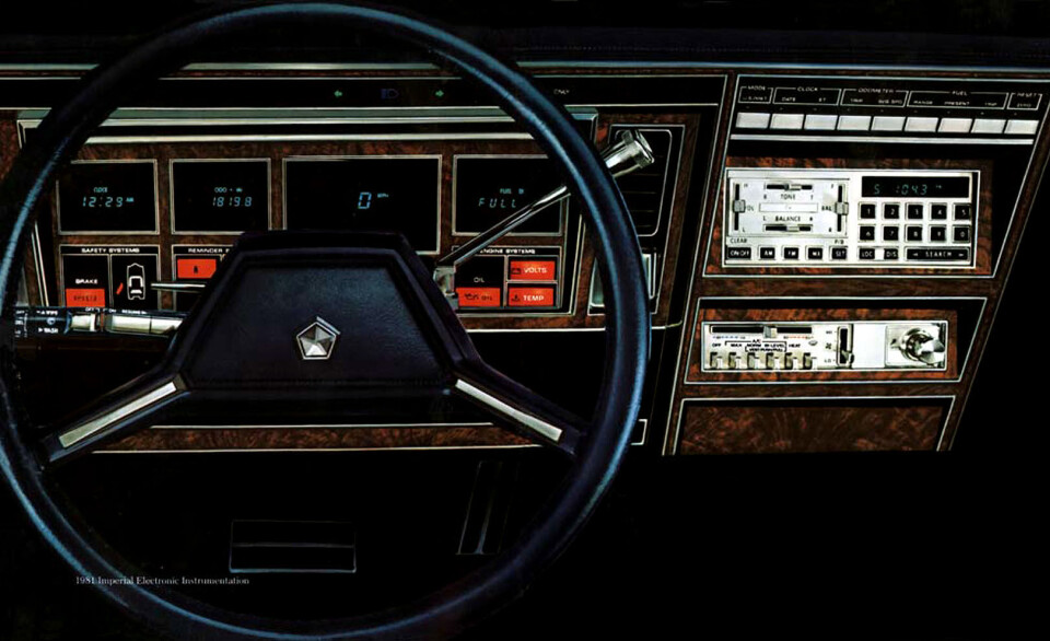 PLYSJPALASS: Imperial FS fra 1981 var en «Frank Sinatra Special Edition», som solgte i under 300 eksemplarer.