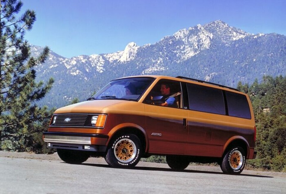 OPPTUR: I manges øyne ser Chevrolet Astro bedre ut nå i 2025, enn da denne utgaven var ny i 1987.